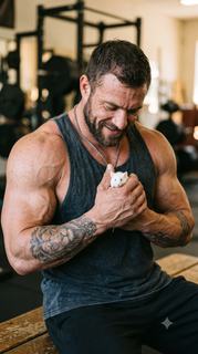 Original man with mouse